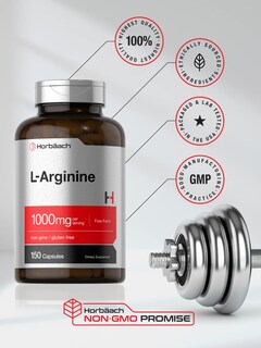 Foto 5 | Foto 5 | Suplemento Horbäach L Arginina, 1000 Mg, Cápsulas, 150 Píldoras - Venta Internacional.
