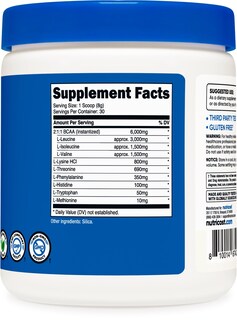 Foto 5 | Foto 5 | Suplemento Nutricost Eaa En Polvo 30 Porciones Sin Sabor - Venta Internacional.