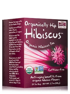 Foto 1 | Foto 1 | 24 Bolsas De Tea Now Foods Organic Hip Hibiscus Sin Cafeína - Venta Internacional.