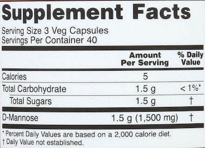 Foto 3 | Foto 3 | Supplement Now Foods D-manosa 500 Mg 120 Cápsulas (paquete De 3) - Venta Internacional.