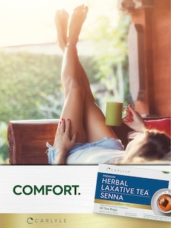 Foto 6 | Foto 6 | Té Laxante De Hierbas Carlyle, 60 Bolsitas De Té, Hoja De Sen, Sin Cafeína - Venta Internacional.