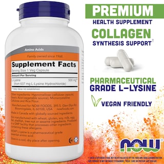 Foto 2 | Foto 2 | Supplement Now L-lisina 500 Mg 360 Cápsulas (paquete De 2) - Venta Internacional.