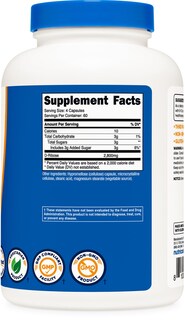 Foto 5 | Foto 5 | Suplemento Nutricost D-ribose 700 Mg (2800 Mg/porción), 240 Cápsulas - Venta Internacional.