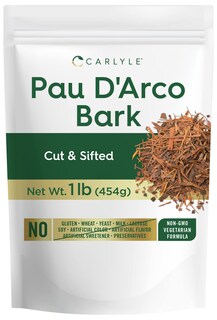 Foto 1 | Foto 1 | Té De Hierbas Carlyle Pau D'arco Bark, Bolsa De 454 G | Vegetariano - Venta Internacional.