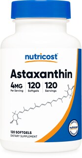 Foto 1 | Foto 1 | Suplemento Nutricost De Astaxantina, 4 Mg, 120 Cápsulas Blandas - Venta Internacional.