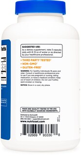 Foto 3 | Foto 3 | Suplemento Nutricost Glucomanano 1800 Mg 180 Cápsulas - Venta Internacional.