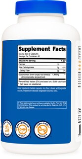 Foto 4 | Foto 4 | Suplemento Nutricost Glucomanano 1800 Mg 180 Cápsulas - Venta Internacional.