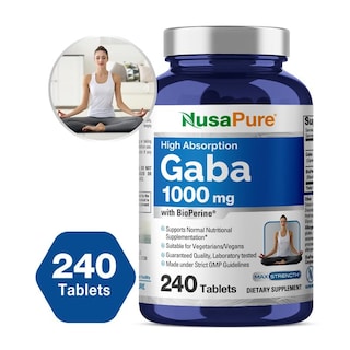 Foto 5 | Foto 5 | Suplemento Nusapure Gaba 1000 Mg 240 Tabletas Con Bioperina - Venta Internacional.
