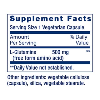 Foto 3 | Foto 3 | Suplemento Life Extension L-glutamina 500 Mg 100 Cápsulas - Venta Internacional.