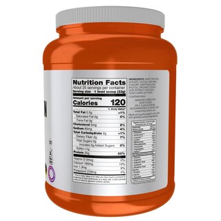 Foto 2 | Foto 2 | Proteína En Polvo Now Sports Nutrition Whey Isolate, 25 G, Chocolate - Venta Internacional.