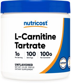 Foto 1 | Foto 1 | Suplemento Nutricost De Tartrato De L-carnitina En Polvo 100 G - Venta Internacional.