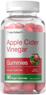 Foto 1 | Foto 1 | Gomitas Veganas De Vinagre De Sidra De Manzana Supplement Horbäach, 90 Unidades - Venta Internacional.