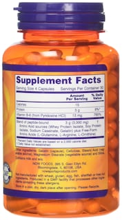 Foto 3 | Foto 3 | Suplemento Now Foods Amino Complete 120 Cápsulas - Venta Internacional.