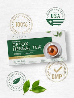 Foto 5 | Foto 5 | Té Desintoxicante De Hierbas Carlyle Vegetariano Sin Ogm Sin Gluten - Venta Internacional.