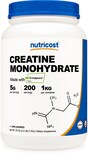 Suplemento De Monohidrato De Creatina Creapure De Nutricost, 1 Kg - Venta Internacional.