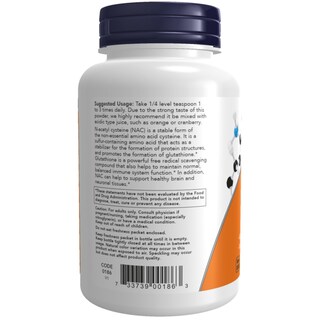 Foto 3 | Foto 3 | Suplemento Now Nac Pure Powder 120 Ml - Venta Internacional.