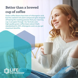 Foto 5 | Foto 5 | Supplement Life Extension Coffeegenic Green Coffee 90 Cápsulas - Venta Internacional.