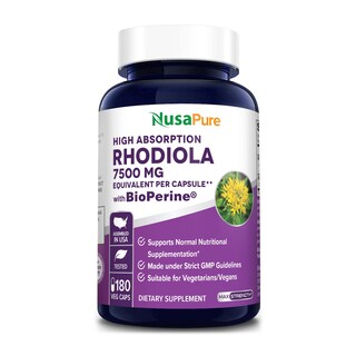 Foto 1 | Foto 1 | Suplemento Nusapure Rhodiola Rosea 7,500 Mg 180 Cápsulas - Venta Internacional.