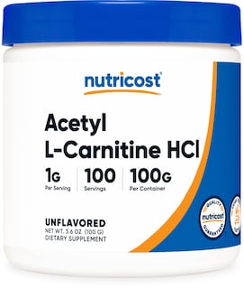 Foto 1 | Foto 1 | Suplemento Nutricost Acetil L-carnitina Hci 100 G Sin Ogm - Venta Internacional.