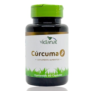 Foto 1 | Foto 1 | Suplemento Alimenticio Vidanat Cúrcuma 500 MG 60 Cápsulas