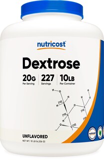 Foto 1 | Foto 1 | Dextrosa En Polvo Nutricost, 4,54 Kg, Sin Ogm, Sin Gluten - Venta Internacional.