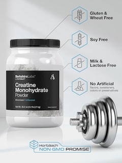 Foto 6 | Foto 6 | Suplemento Horbäach De Monohidrato De Creatina En Polvo, 1 Kg - Venta Internacional.