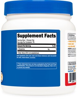 Foto 5 | Foto 5 | Suplemento Nutricost L-glutamina En Polvo 500 G (ponche De Frutas) - Venta Internacional.