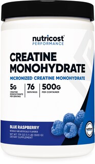 Foto 1 | Foto 1 | Creatina Monohidratada en Polvo Nutricost Blue Raspberry 500 g - Venta Internacional