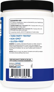 Foto 5 | Foto 5 | Creatina Monohidratada en Polvo Nutricost Blue Raspberry 500 g - Venta Internacional