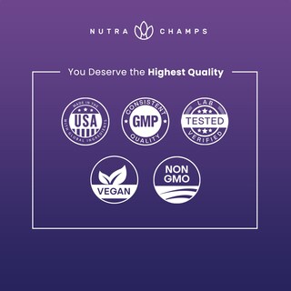 Foto 7 | Foto 7 | Ayuda a Dormir NutraChamps 10 en 1 Natural para Adultos con Melatonina - Venta Internacional