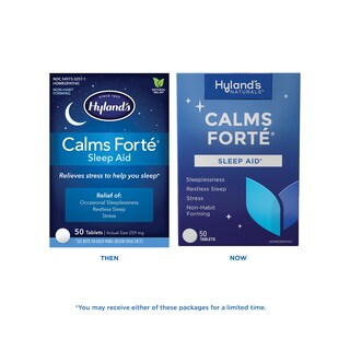 Foto 2 | Foto 2 | Tabletas para Dormir Hyland's Calms Forte' Natural 50 Unidades - Venta Internacional
