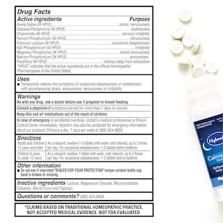 Foto 4 | Foto 4 | Tabletas para Dormir Hyland's Calms Forte' Natural 50 Unidades - Venta Internacional