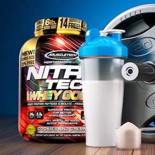 Foto 1 | Foto 1 | Proteina Nitro Tech Whey Gold Muscletech Cookies & Cream