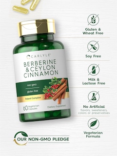 Foto 5 | Foto 5 | Suplemento Carlyle Berberine Canela de Ceilán 2000 Mg 60 Cápsulas - Venta Internacional