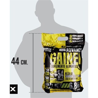 Foto 3 | Foto 3 | Proteína Advance Gainer 43 Supplements 6.8kg
