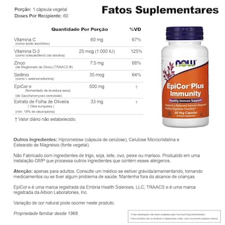 Foto 4 | Foto 4 | Complemento Now Epicor Plus Immunity con Vitamina C 60 Cápsulas - Venta Internacional