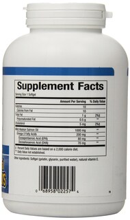Foto 3 | Foto 3 | Suplemento Natural Factors De Aceite De Salmón Salvaje De Alaska 1000 Mg - Venta Internacional.