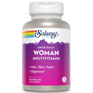Foto 1 | Foto 1 | Multivitamínico Solaray Una Vez Al Día Para Mujer Con Hierro, 90 Cápsulas Vegetales - Venta Internacional.
