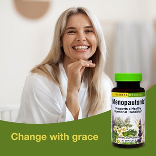 Foto 3 | Foto 3 | Suplemento De Hierbas, Etc. Menopautonic Menopause Health, 60 Cápsulas Blandas - Venta Internacional.