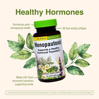 Foto 4 | Foto 4 | Suplemento De Hierbas, Etc. Menopautonic Menopause Health, 60 Cápsulas Blandas - Venta Internacional.