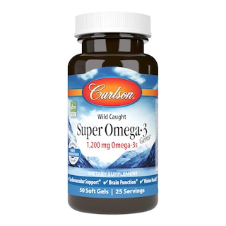 Foto 1 | Foto 1 | Suplemento Carlson Super Omega-3 Gems 50 Cápsulas Blandas 1200 Mg - Venta Internacional.