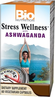 Foto 1 | Foto 1 | Suplemento Bio Nutrition Stress Wellness Con Ashwagandha 60 Cápsulas - Venta Internacional.