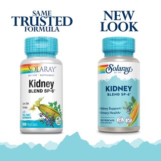 Foto 2 | Foto 2 | Suplemento Solaray Kidney Blend Sp-6 Herbal Vegan, 1 Paquete - Venta Internacional.