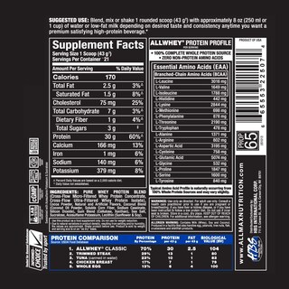 Foto 4 | Foto 4 | Proteína De Suero Allmax Nutrition Allwhey Classic 100 Chocolate - Venta Internacional.