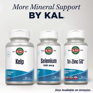 Foto 6 | Foto 6 | Suplemento Kal Kelp En Tabletas De Yodo 225 Mcg, 250 Tabletas - Venta Internacional.