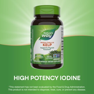 Foto 4 | Foto 4 | Suplemento Nature's Way Kelp 600 Mg 100 Cápsulas - Venta Internacional.