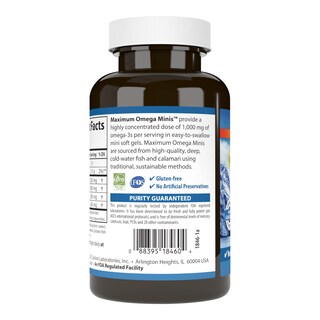 Foto 3 | Foto 3 | Suplemento Carlson Maximum Omega Minis 1000 Mg De Omega-3 - Venta Internacional.