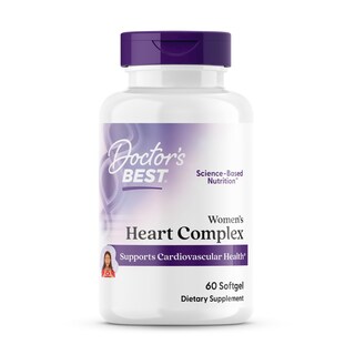 Foto 1 | Foto 1 | Complemento Doctor's Best Para El Corazón Para Mujer, 60 Cápsulas Blandas - Venta Internacional.