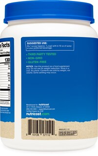 Foto 4 | Foto 4 | Proteína En Polvo Nutricost Organic Whey Chocolate Cacahuete 500g - Venta Internacional.