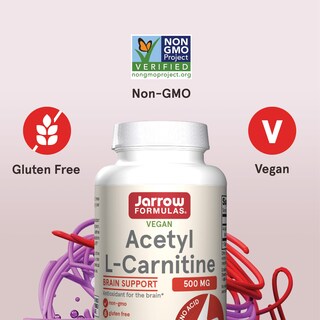 Foto 5 | Foto 5 | Suplemento De Acetil L-carnitina De Jarrow Formulas, 500 Mg, 60 Cápsulas - Venta Internacional.